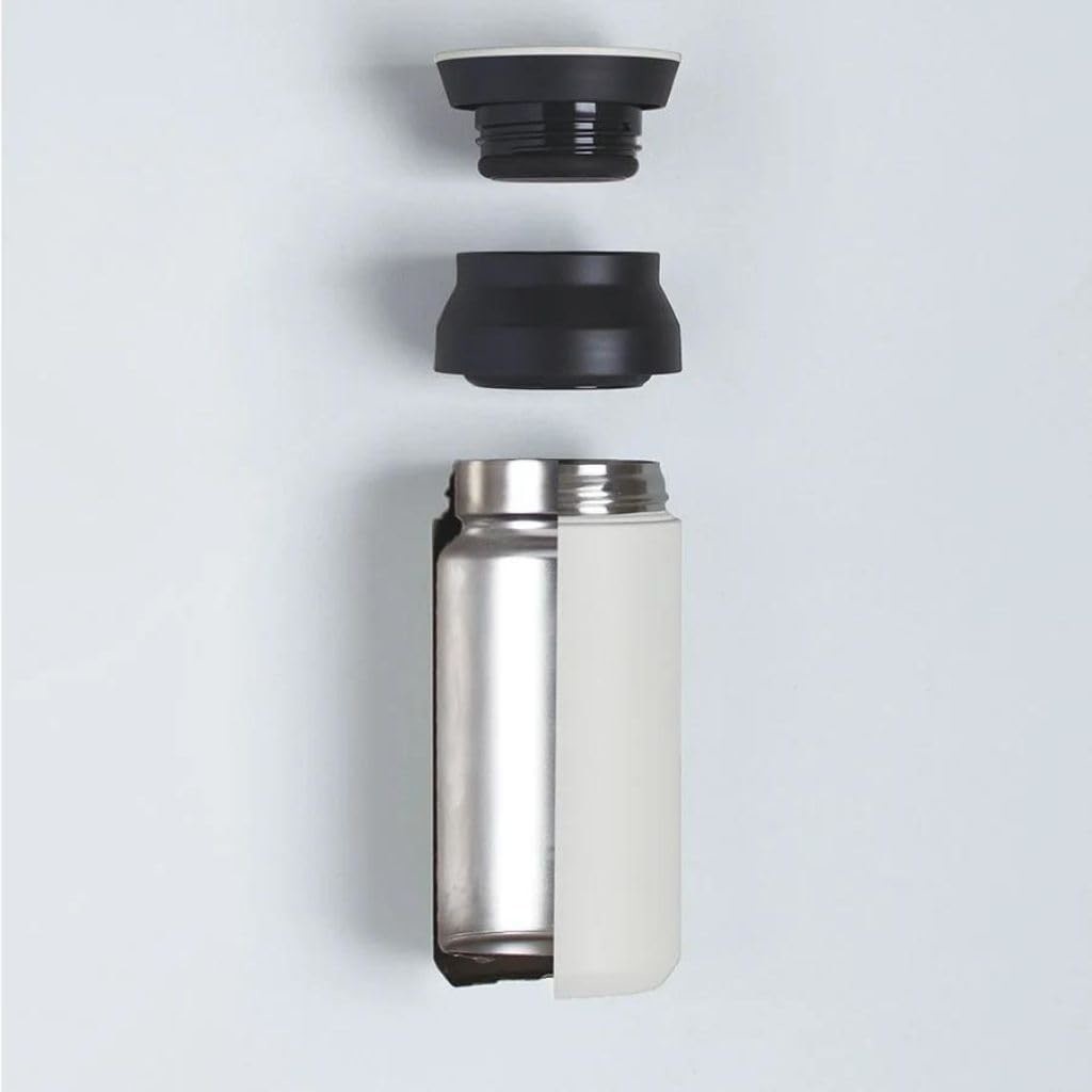 Japanese Style Travel Tumbler Vacuum Insulated Thermos Blue 450 ML 15.2 Oz Medium