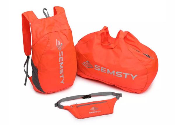 Quality Folding Outdoor Lightweight Travel Daypack , Ultralight Packable Duffel Bag for sale
