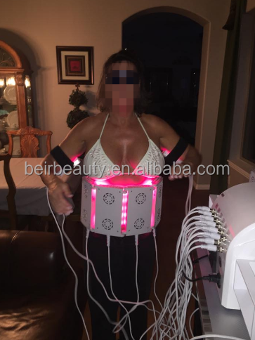 Four Wavelength Diode Zero Laser Lipo Laser Therapy Machines 12 Pads Slimming Beauty Machine