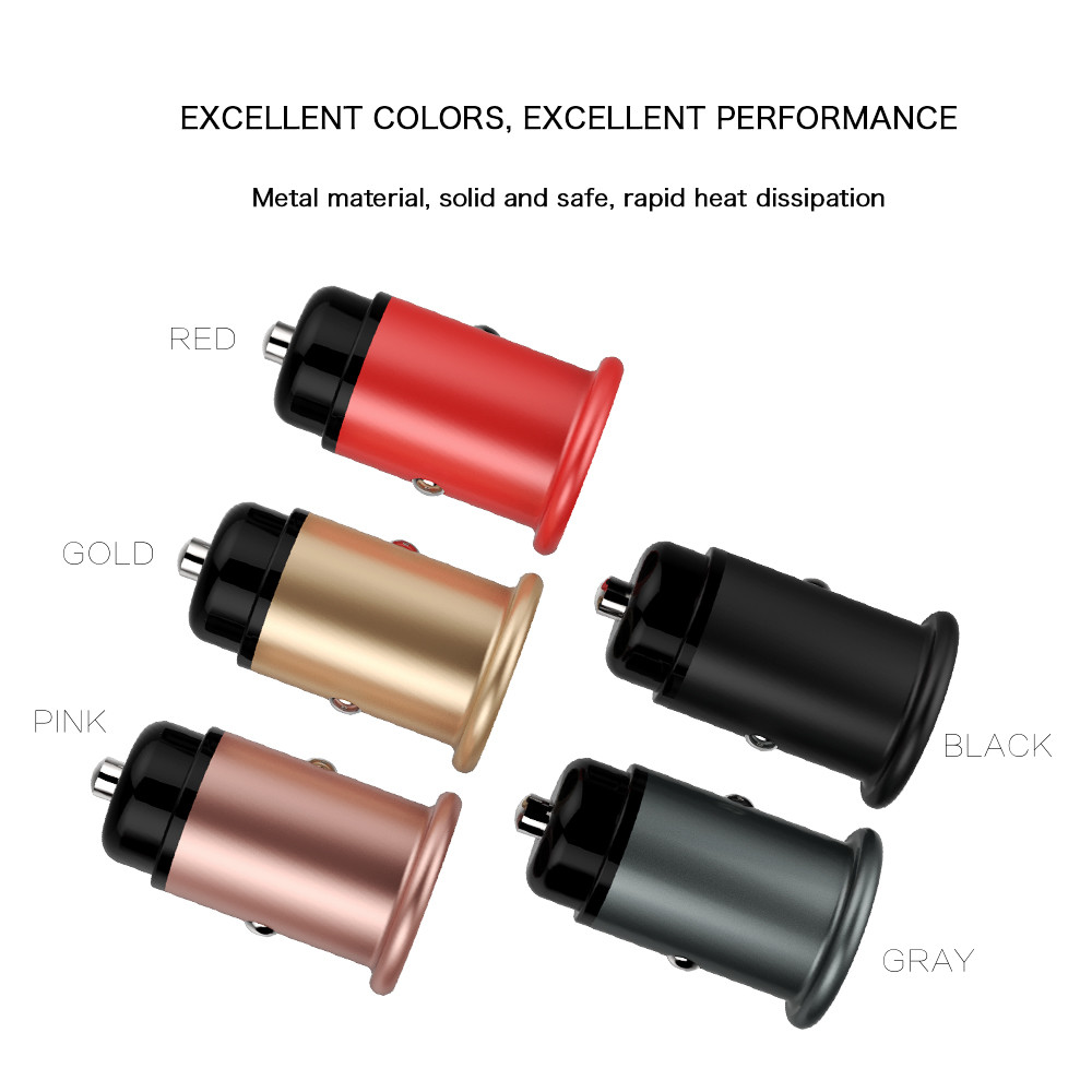 4.8A Dual USB CAR CHARGER Universal Compatible HOCO USB CAR CHARGER for all electronics