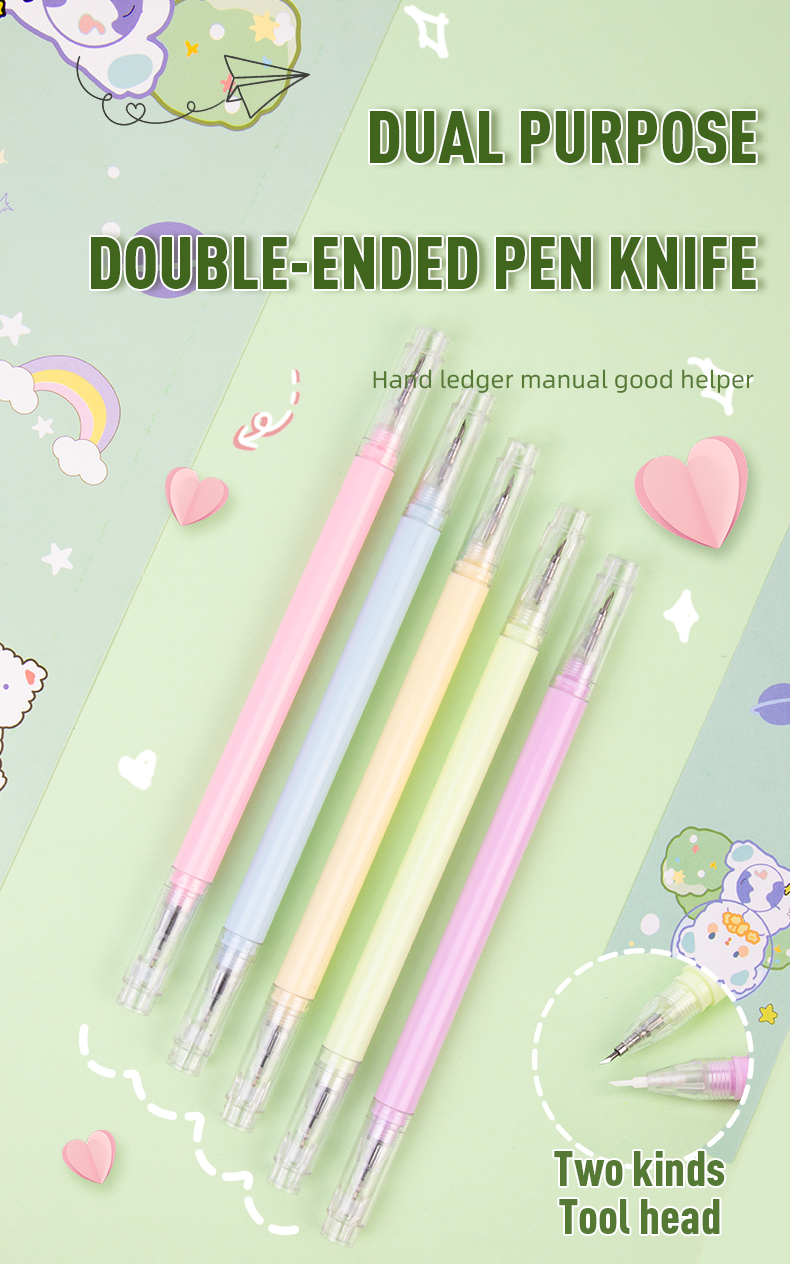 Art Portable Pen Shape Craft Hobby Cutter Paper Pen Knife for Plastic Steel Engraving
