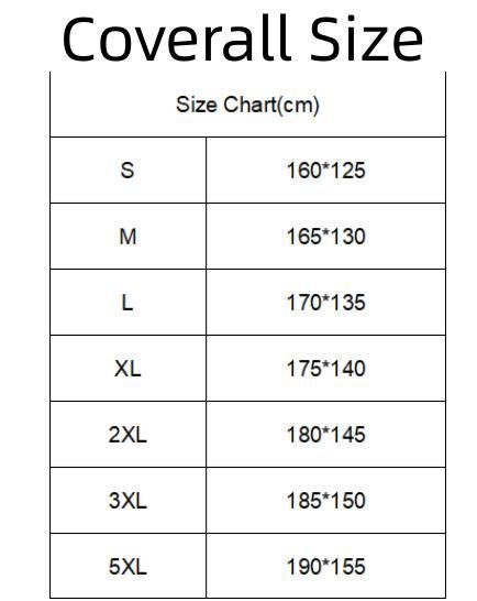 Type4/5/6 En14126 Heat Sealed Tape Seam Disposable Protective Coveralls