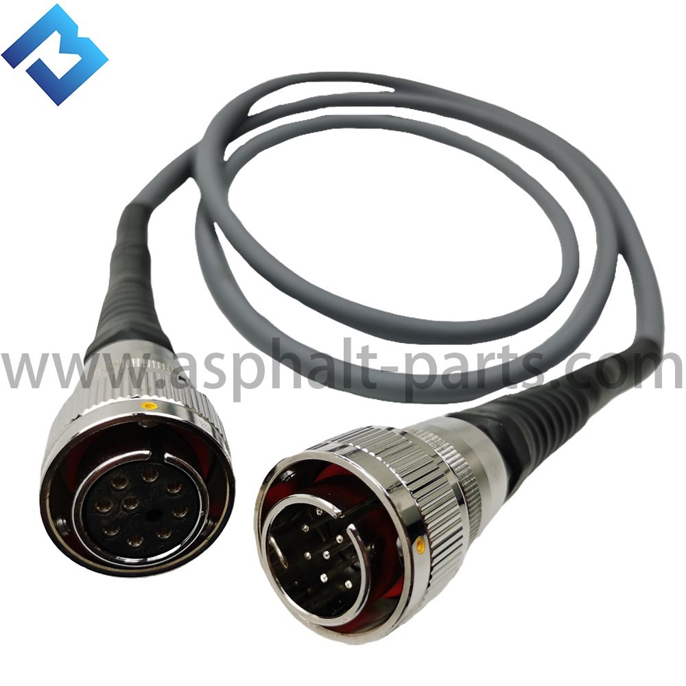 Asphalt Paver Spare Parts 2.3M CAN VOE12844924 Straight Cable Remote Control