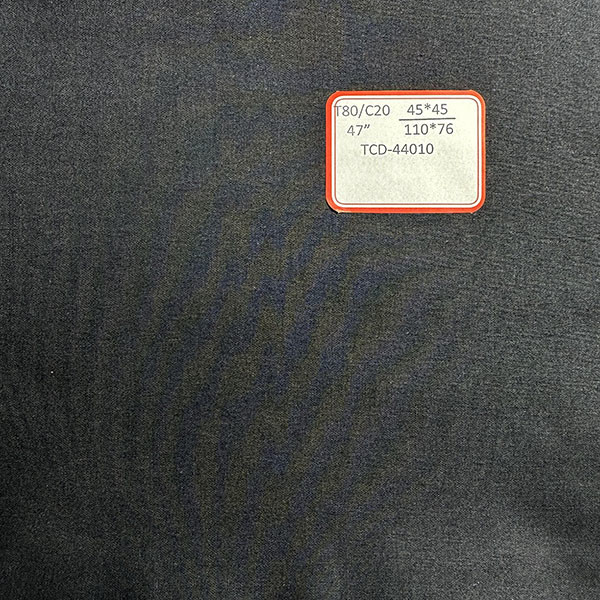 Customizable Polyester Cotton Blend TC80/20 Lining Fabric For Clothing And Pockets