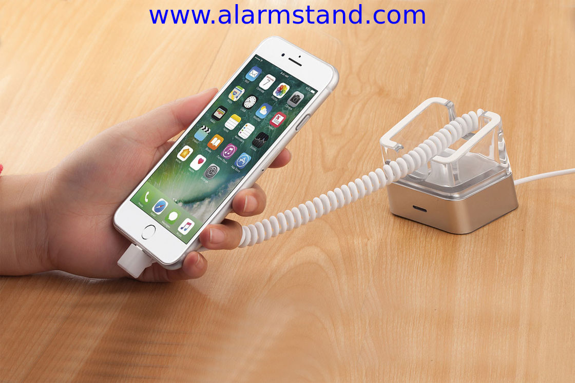 COMER security acrylic alarm display holder for handphone retail stores