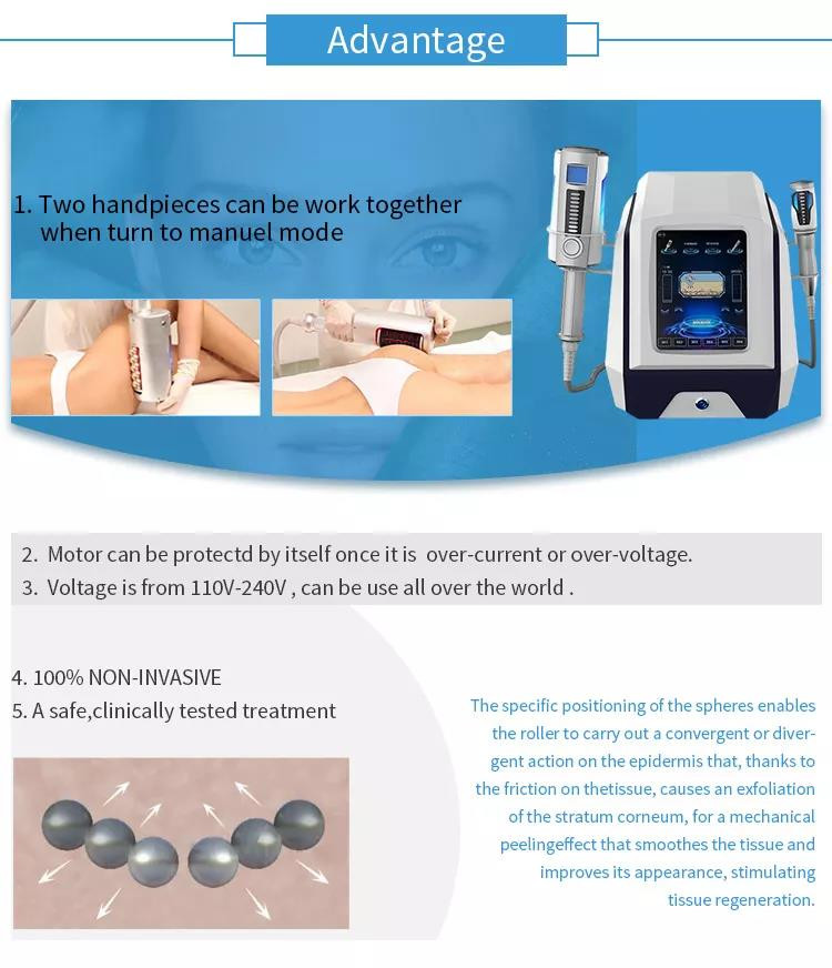 Inner Ball Roller Slimming Machine Treatment Non Invasive 10.4 Inch Screen