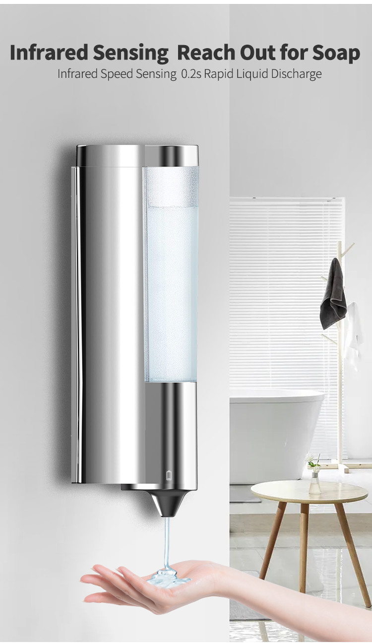 Automatic Touchless Liquid Soap Dispenser USB Auto Induction Smart Sensor