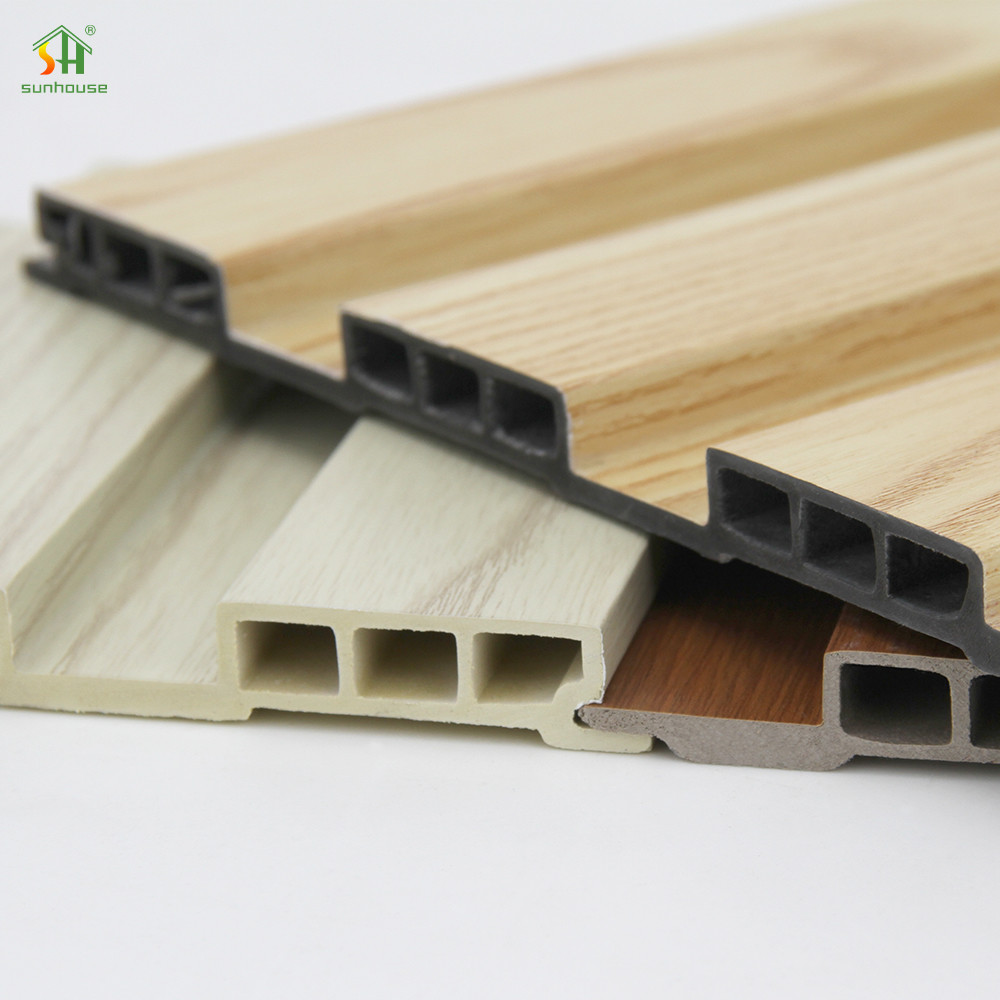 Mould Resistance Perforated Ventilation Board Environmentally Friendly Wpc Facade Wall Panel