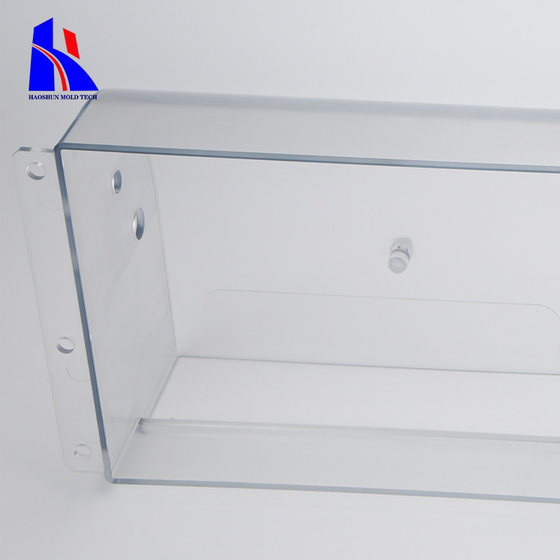 Custom Design PETG Plastic Injection Molding Parts Transparent Clear Smooth Glossy
