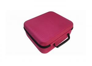 China Custom EVA Case / Rose Red Cosmetic EVA Carrying Case LT-CC0822 for Nail Polish Suit on sale