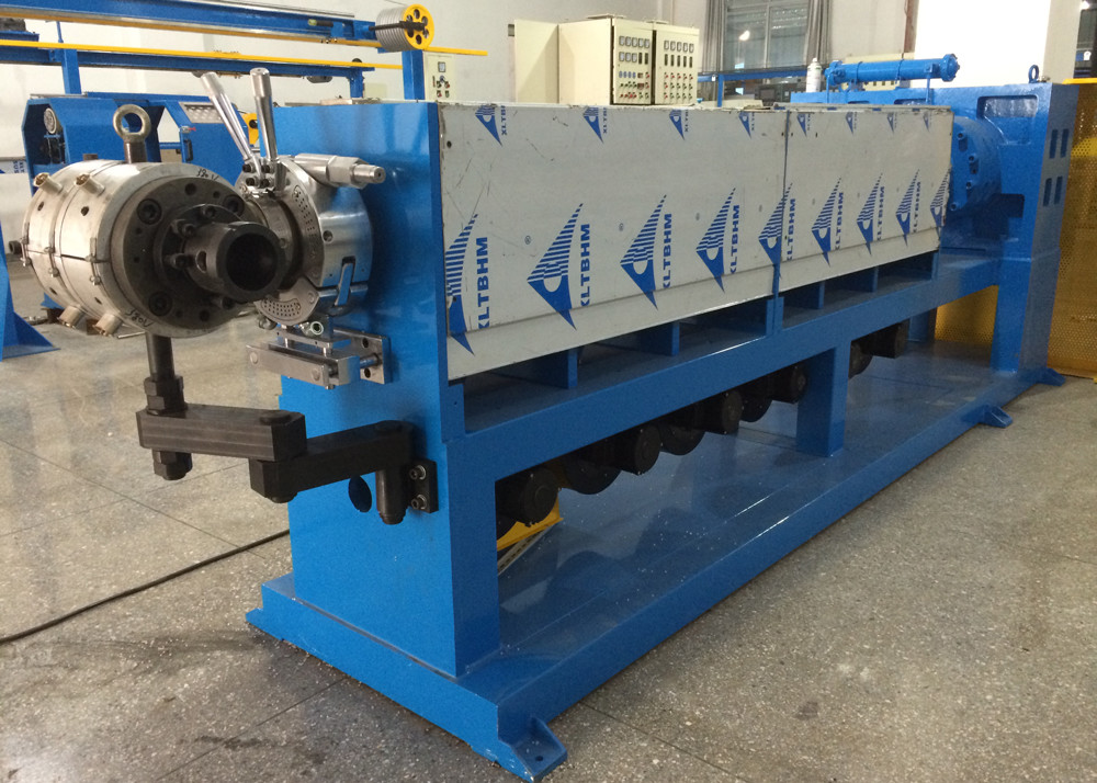 Electrical Cable Wire Plastic Winding Cutting Extrusion Wire Bunching Machine