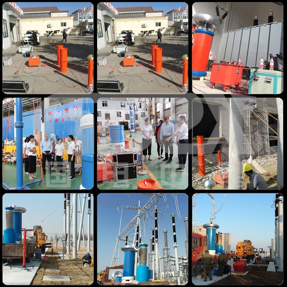 Variable Frequency AC Resonant Voltage Withstand Test equipment For Substation