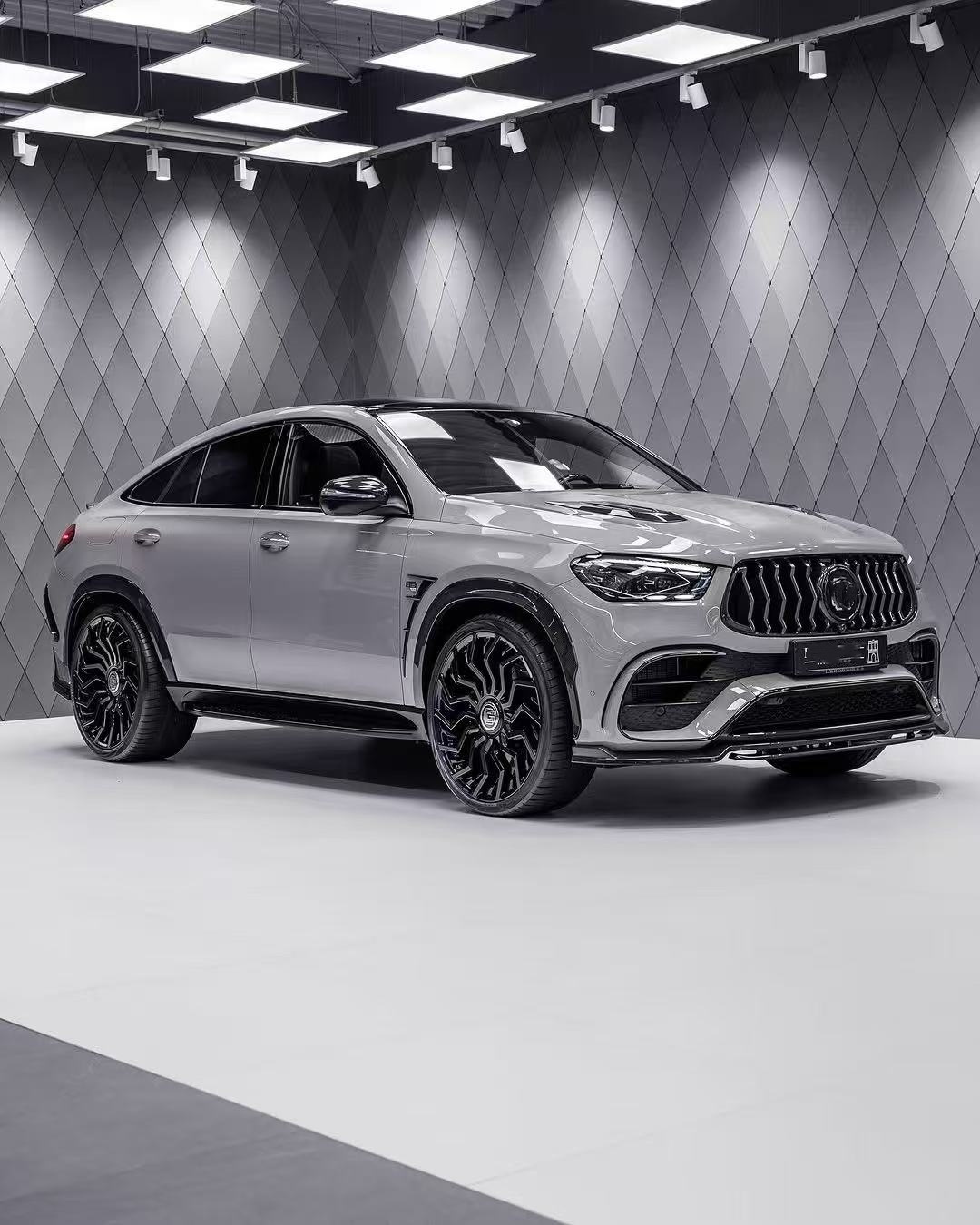 for Mercedes-Benz GLE53 63Ccoupe Carbon fiber Body Kit GLE53 63Ccoupe carbon fiber front lip diffuser Spoiler Wide-body kit