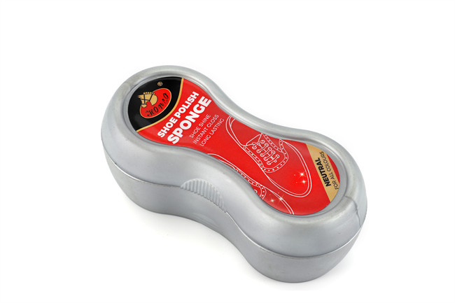 Shoe Shine Sponge Dumbbell-Shaped Leather Shoes With Polished Shoe Polish Shining OEM
