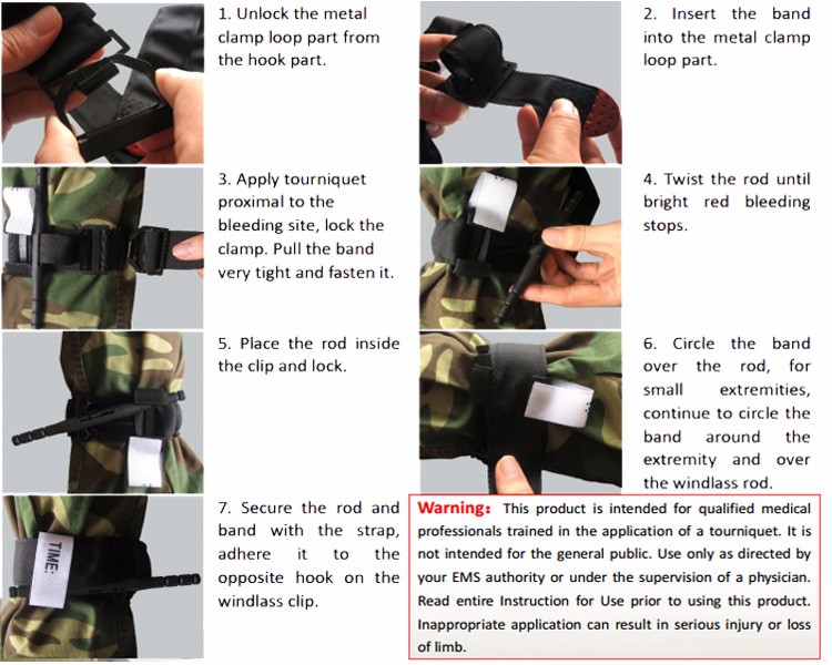 Emergency Tactical Rescue Tourniquet