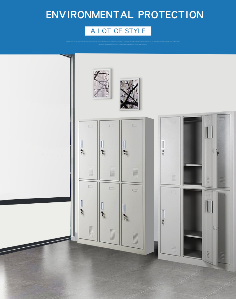 Waterproof 0.5 To 1mm Metal Office Storage Cabinets Outdoor