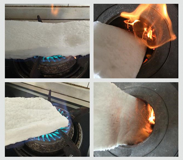 Spuned Ceramic Fiber Bulk Fireproof Thermal Insulation Blanket with Customerized Length