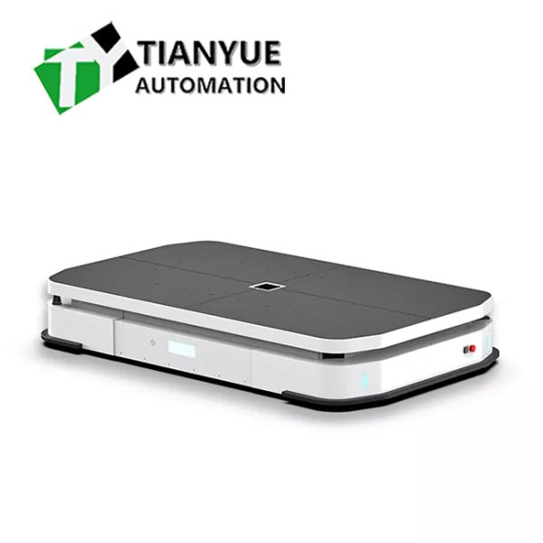 Laser Radar Obstacle Avoidance AGV Robot with Polyurethane Tyre Material and Customized Table Size for Automated Material Transport