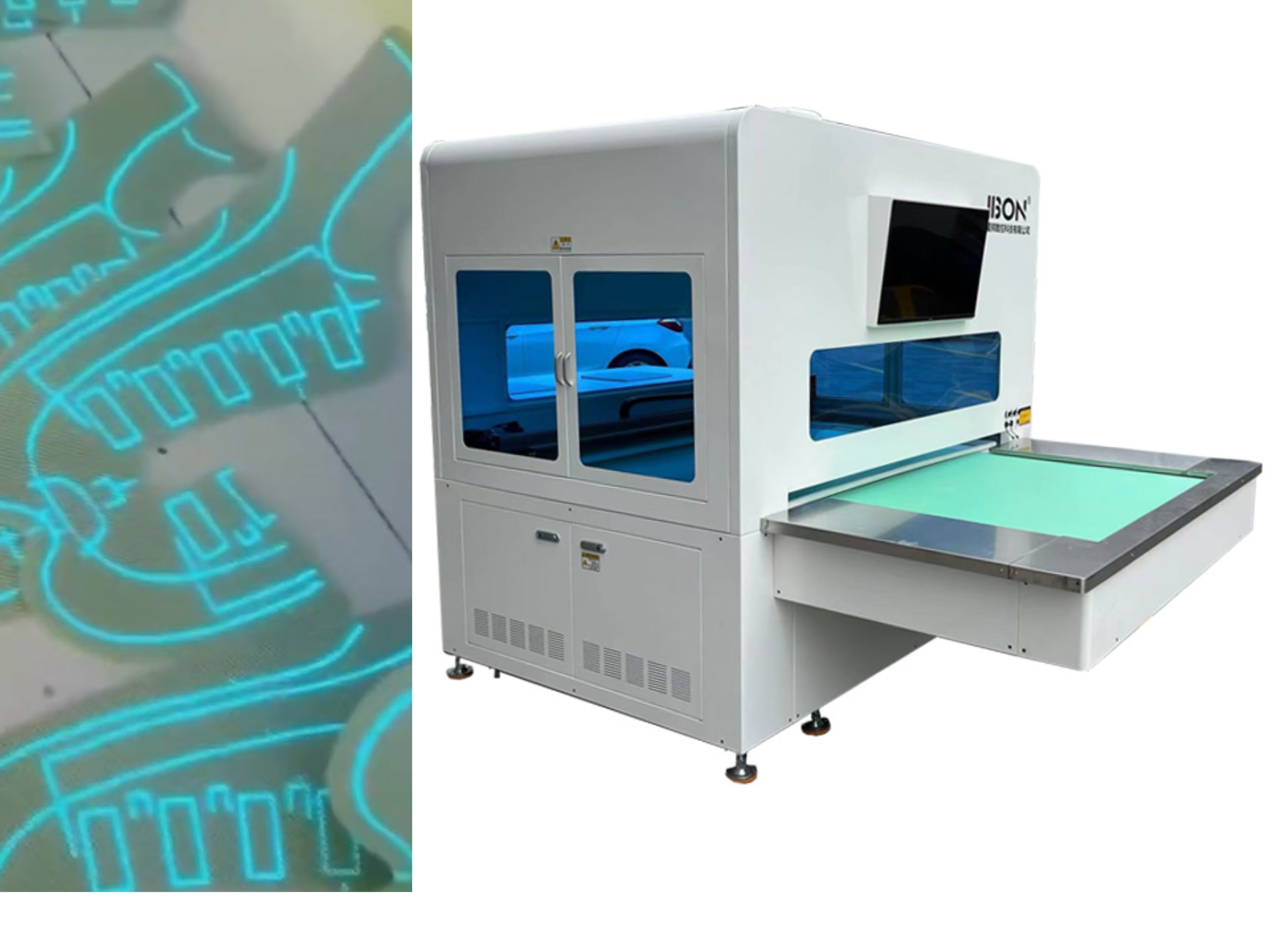 Shoe Upper Line Marking Machine Computer Control Cloth Marking Machine High Precision