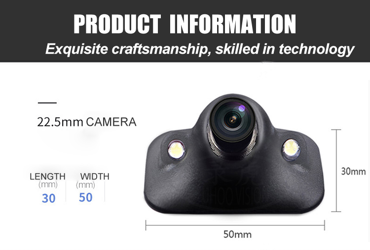 DC 12V 4 Channels Vehicle Security Camera System 360 Degree Round View