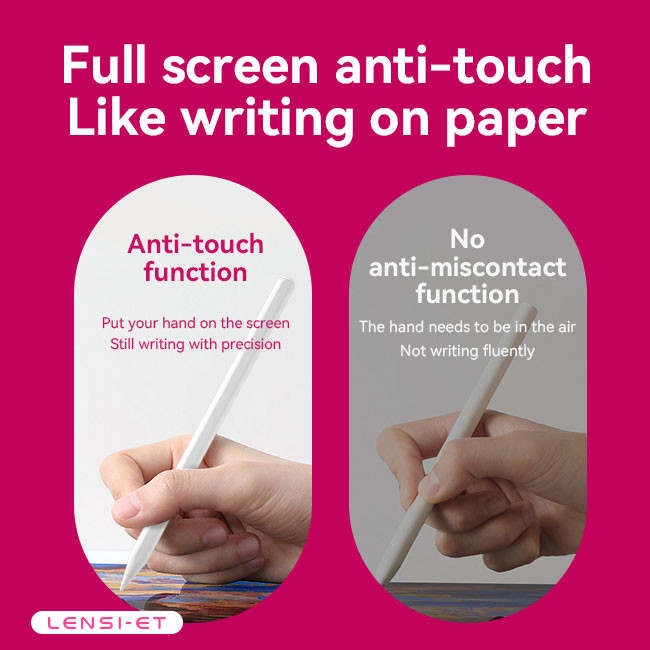 Aluminum Wirelessly Charging Stylus Pen For Ipad Bluetooth Connection