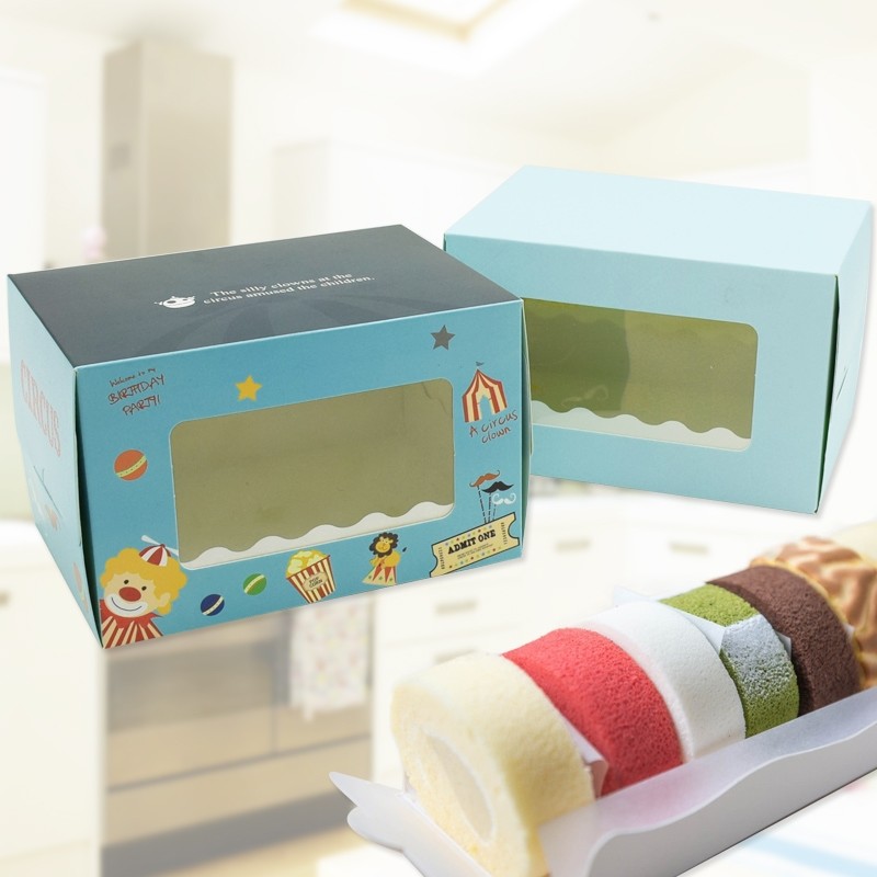 Food Packaging Paperboard Box Eco Friendly Cake Box Bakery Food CMYK/Pantone Print