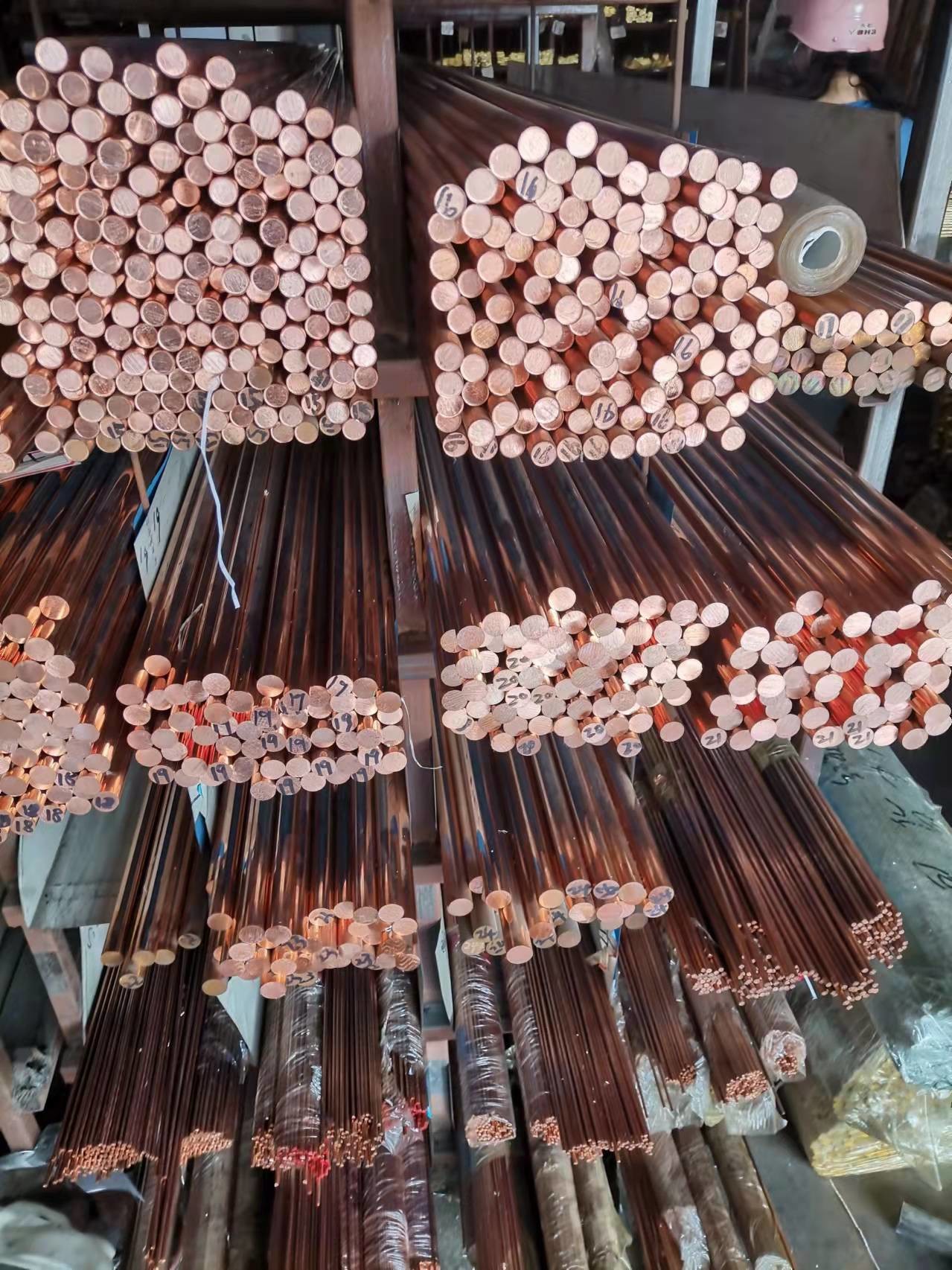 2.0966 C63000 C63200 Copper Alloy Bar 360 H02 Round Aluminum Bronze