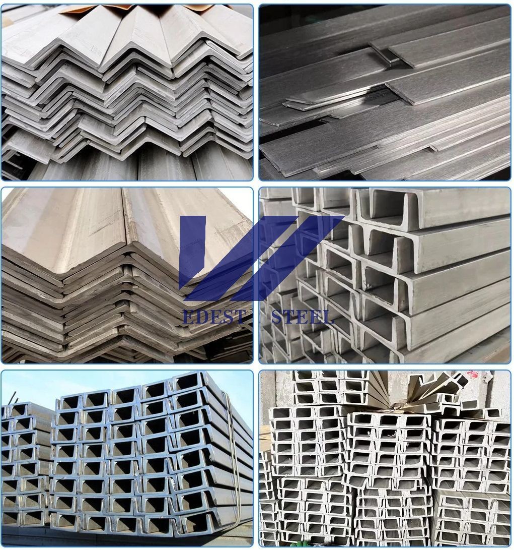 SUS 304 304L 316 316L 321 U Shaped Stainless Steel Channel Corrosion Resistance