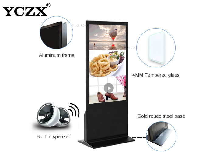 43'' Android Floor Standing Advertising Player Wifi Digital Display