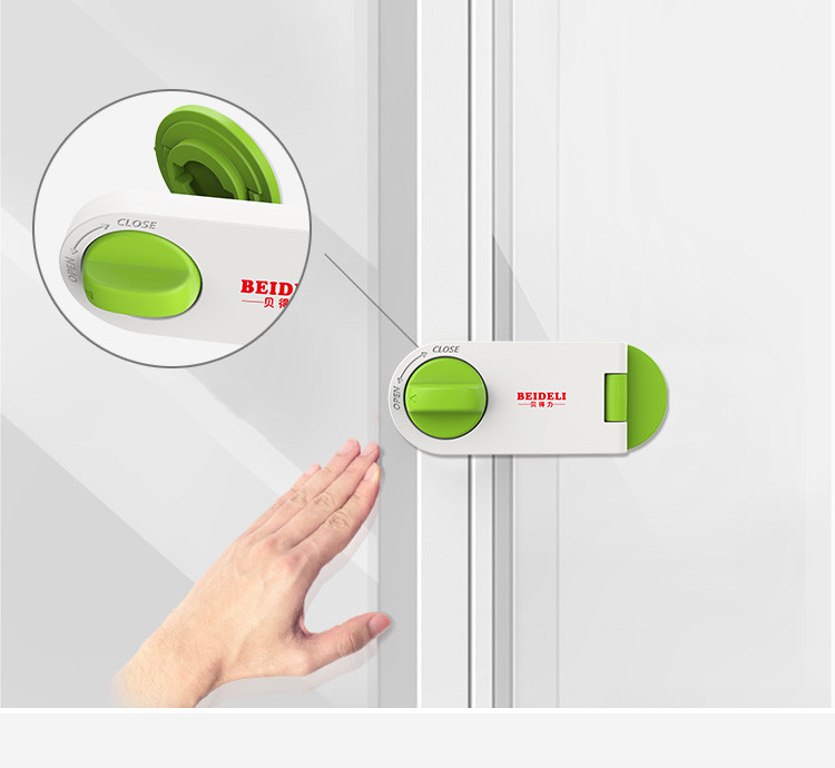 Baby Safety Window Locks Lovely Soft Slide Plastic Child Protection