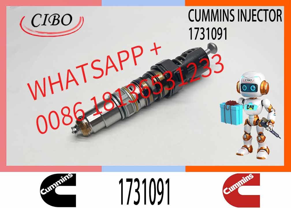 Fuel Injector Isx 15 Diesel X15 Injector 1846351 579253 1731091 579264 For Cummins, Scania HPI Engine