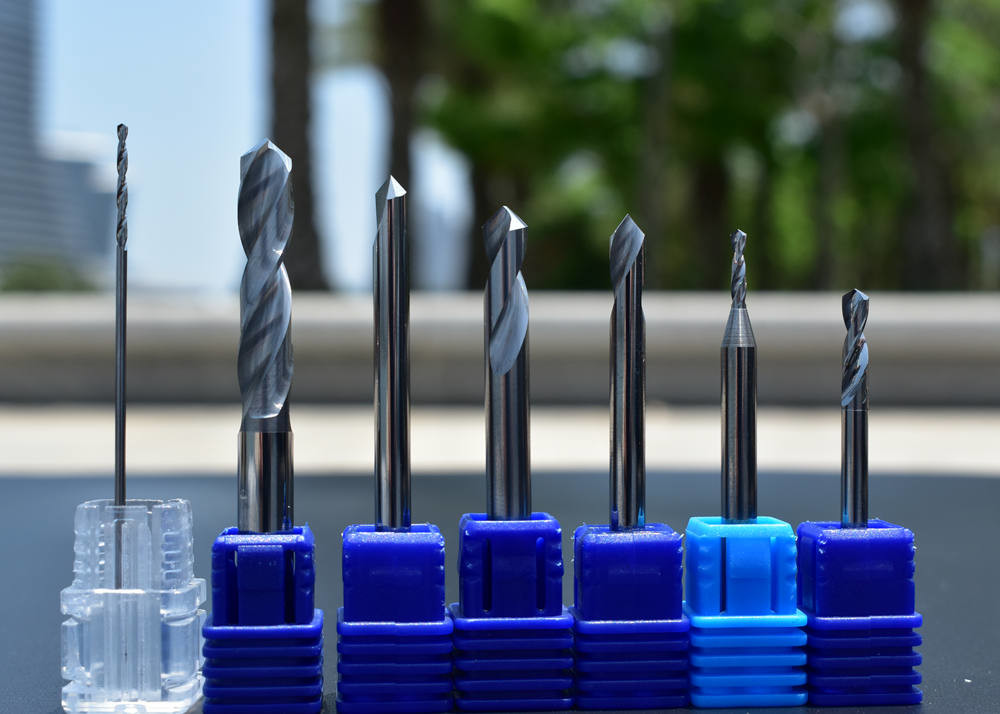 Round Shank Tisin Coating 5mm Tungsten Carbide Drill Bits