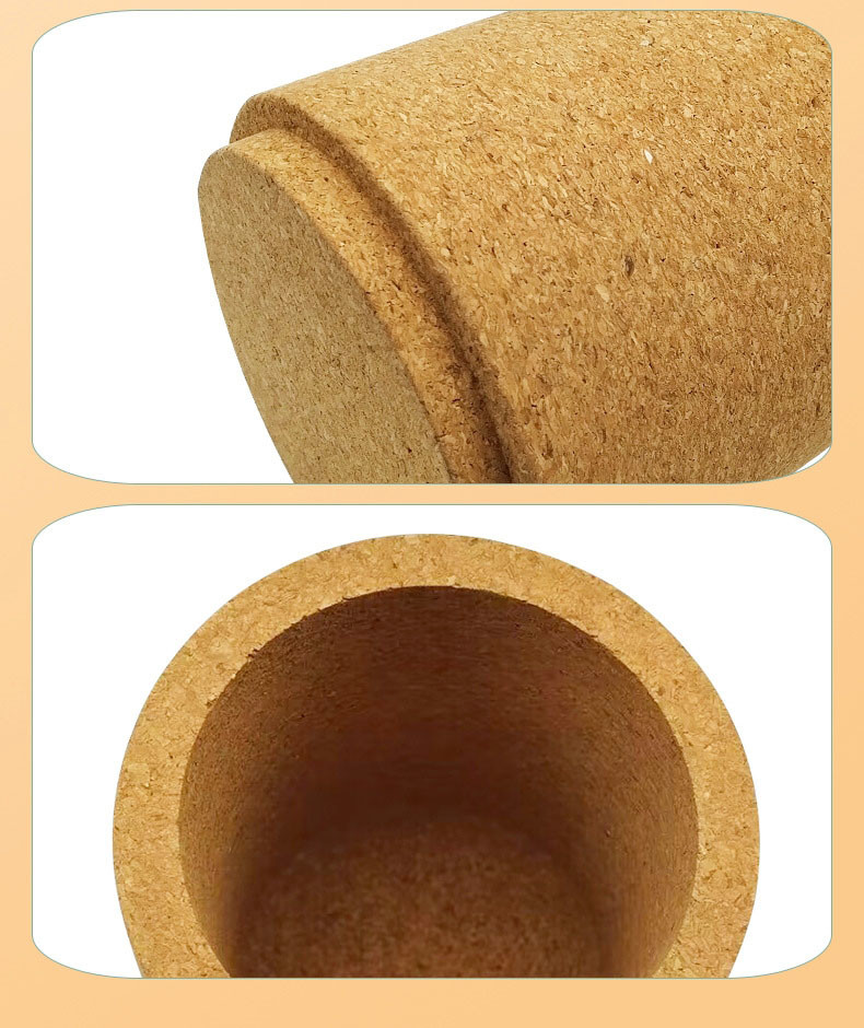 Customized Cork Flower Pot For Plants With Premium Quality