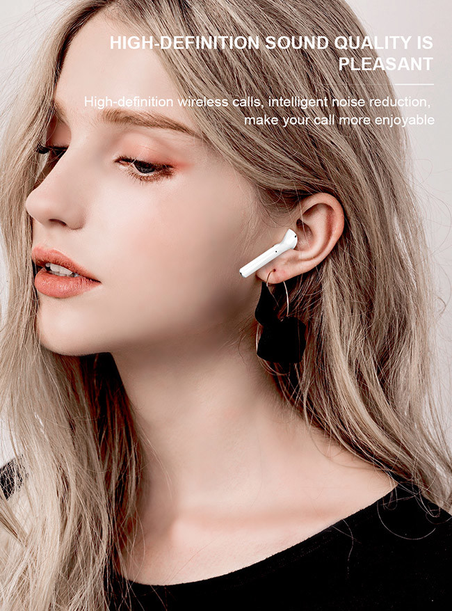 Touch Control Binaural Jeili 6936D Stereo Bluetooth Earphone