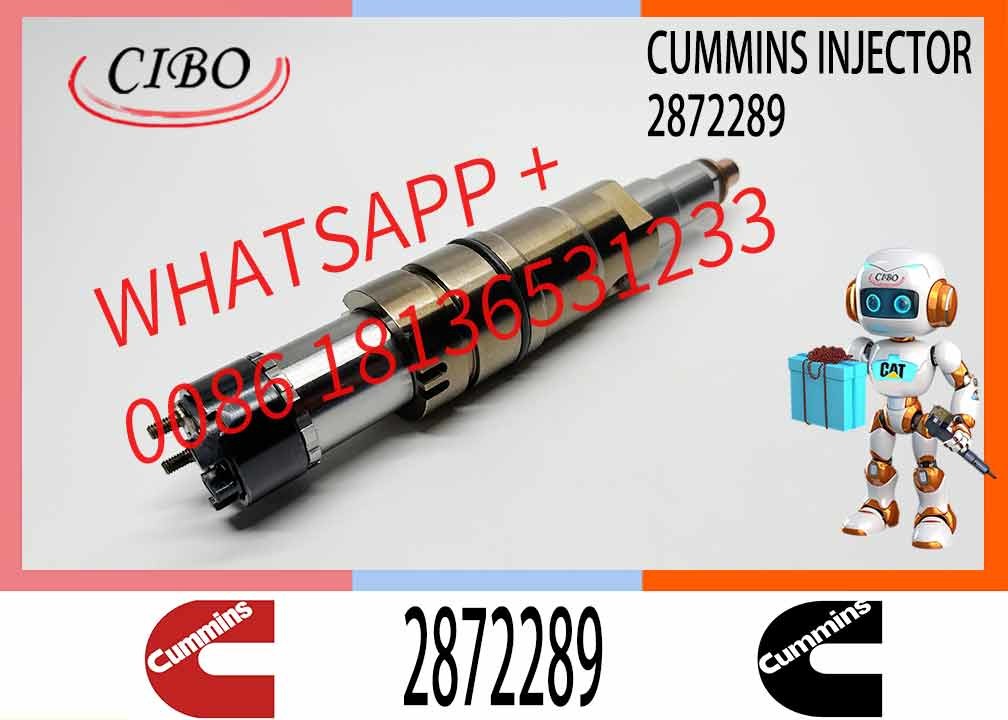 Cummins ISX12 Diesel Fuel Injector 2872544 2872289 2872284 49550802872289 2872284 2872544 2419679 2872289 49058 for DCEC