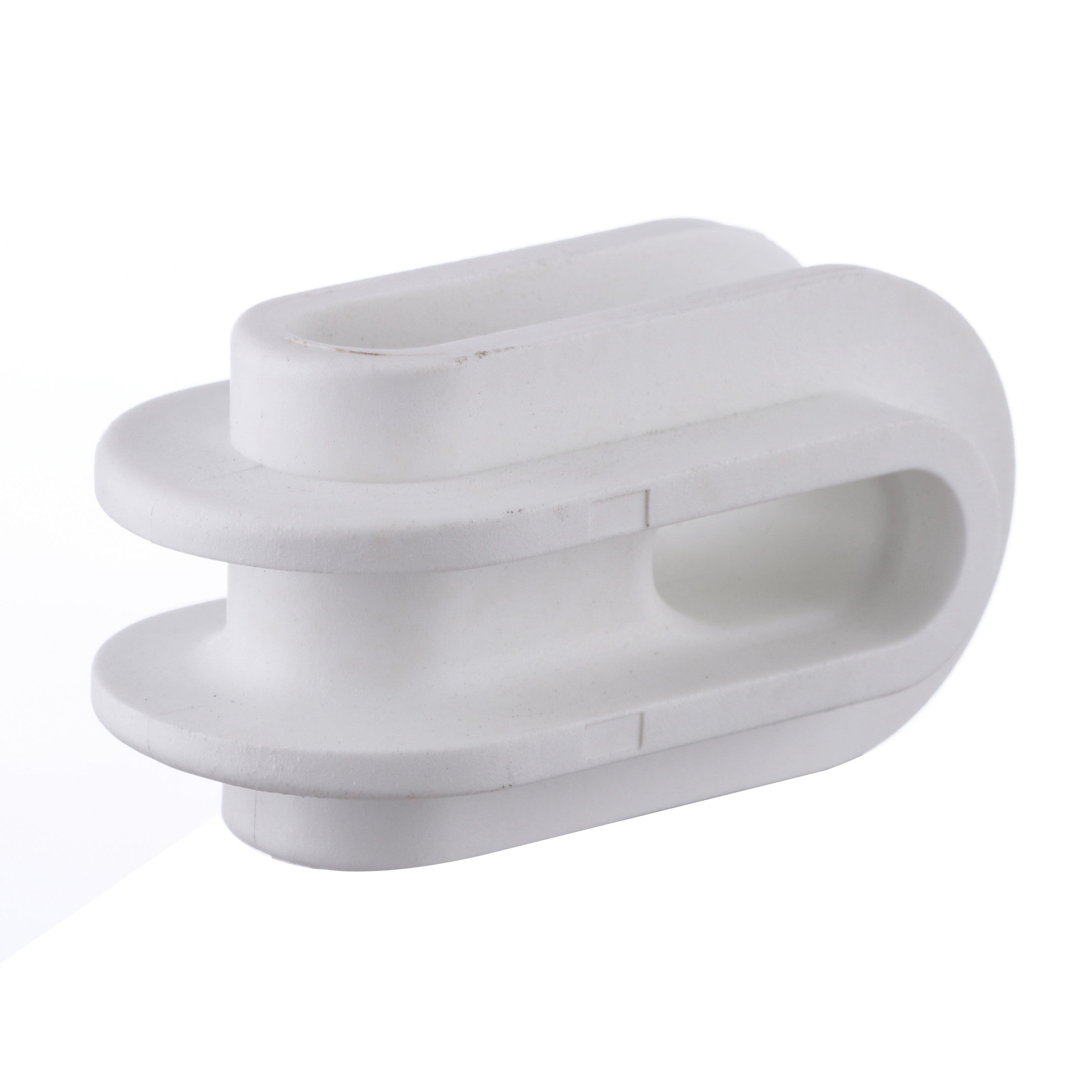 Medium Duty 33g INS074 Electric Fence Insulators White Color With Weight 33g