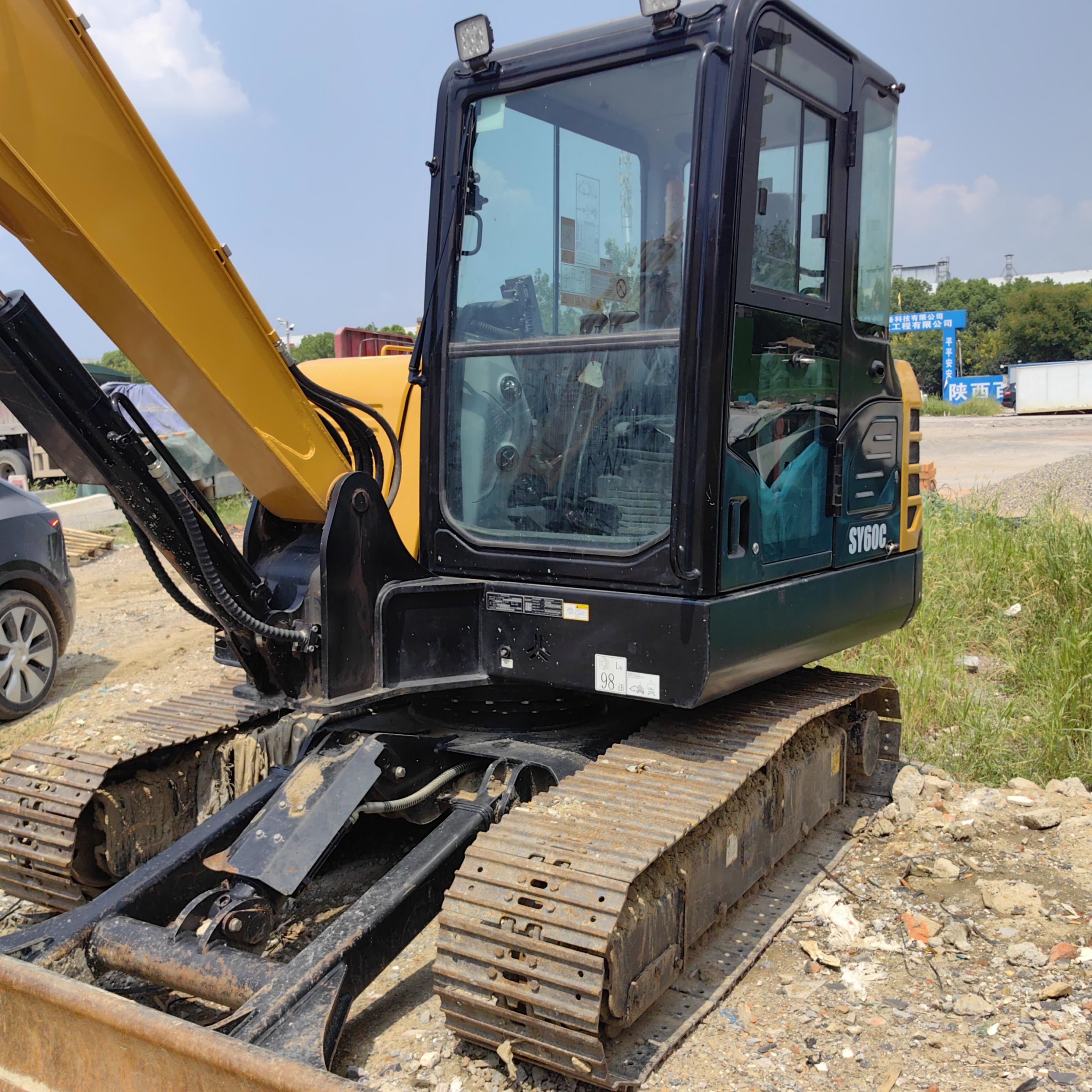 China Original Used Sany 6ton Equipment Middle Excavator For Sany SY60