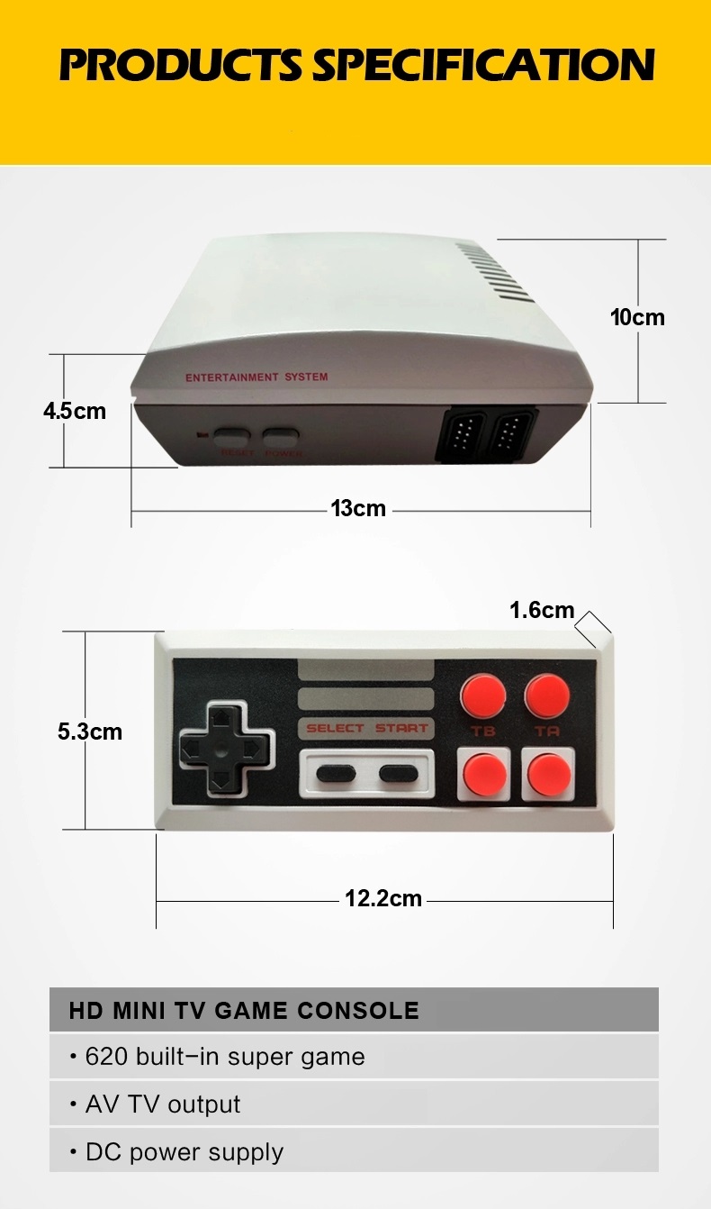 OEM Gifts Classic Family Handheld Video Game Consoles System