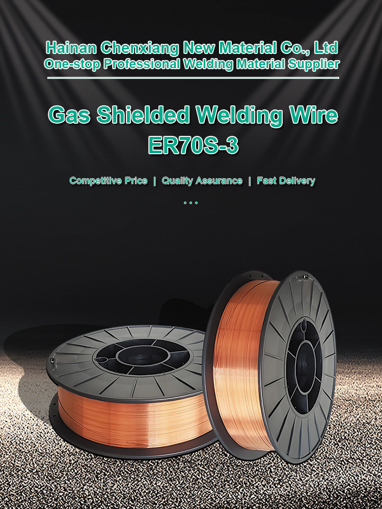 Highly Efficient Copper Coated 0.8mm AWS ER70S-3 MIG Welding Wire For Welding Low Carbon Steel And Thin Plate