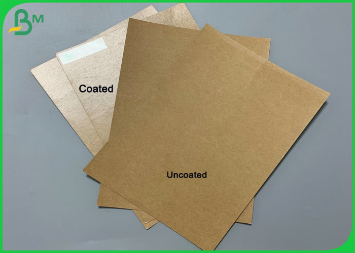 Strong Moisture And Greaseproof PE Coated Kraft Paper 250g 300g Sheets