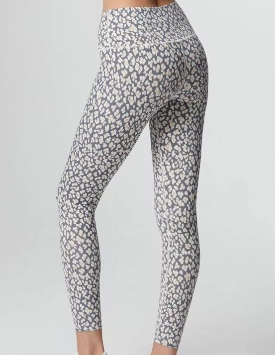 Customized Women'S Sports Leggings Sublimation Printed Seamless Gym Leggings