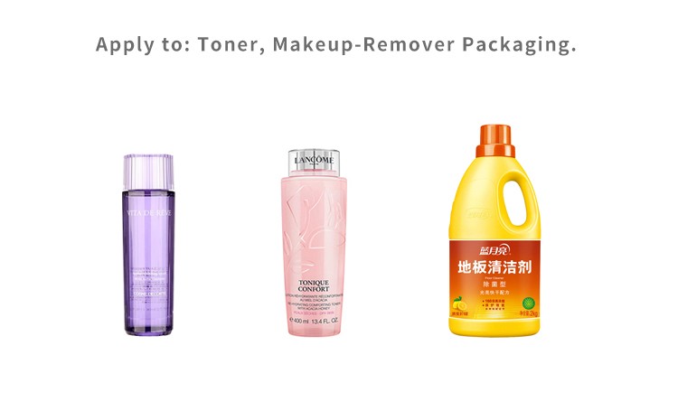 matte or glossy aluminum cosmetic containers 250ml bottle with spray head