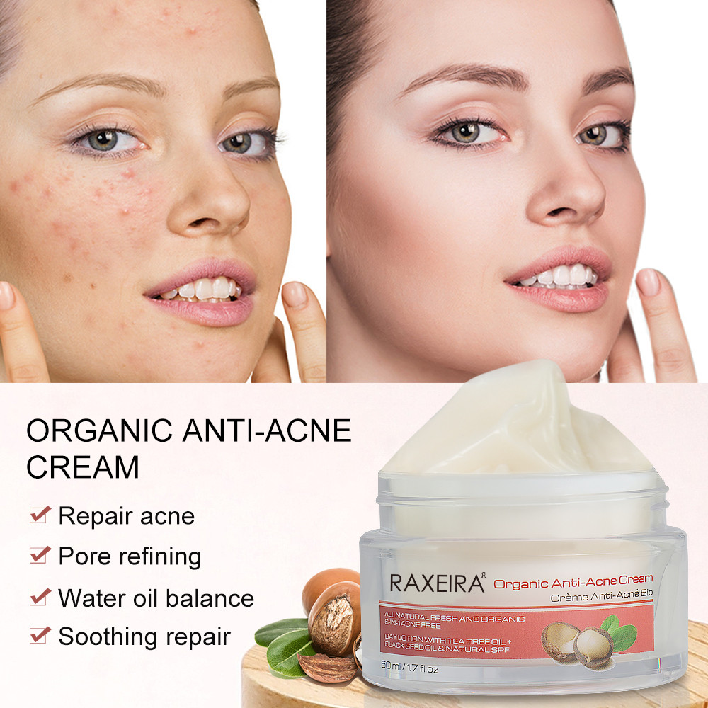 MSDS 50ml Skin Care Face Cream Macadamia Seed Jojoba Oil Skin Care Cleansing Exfoliate