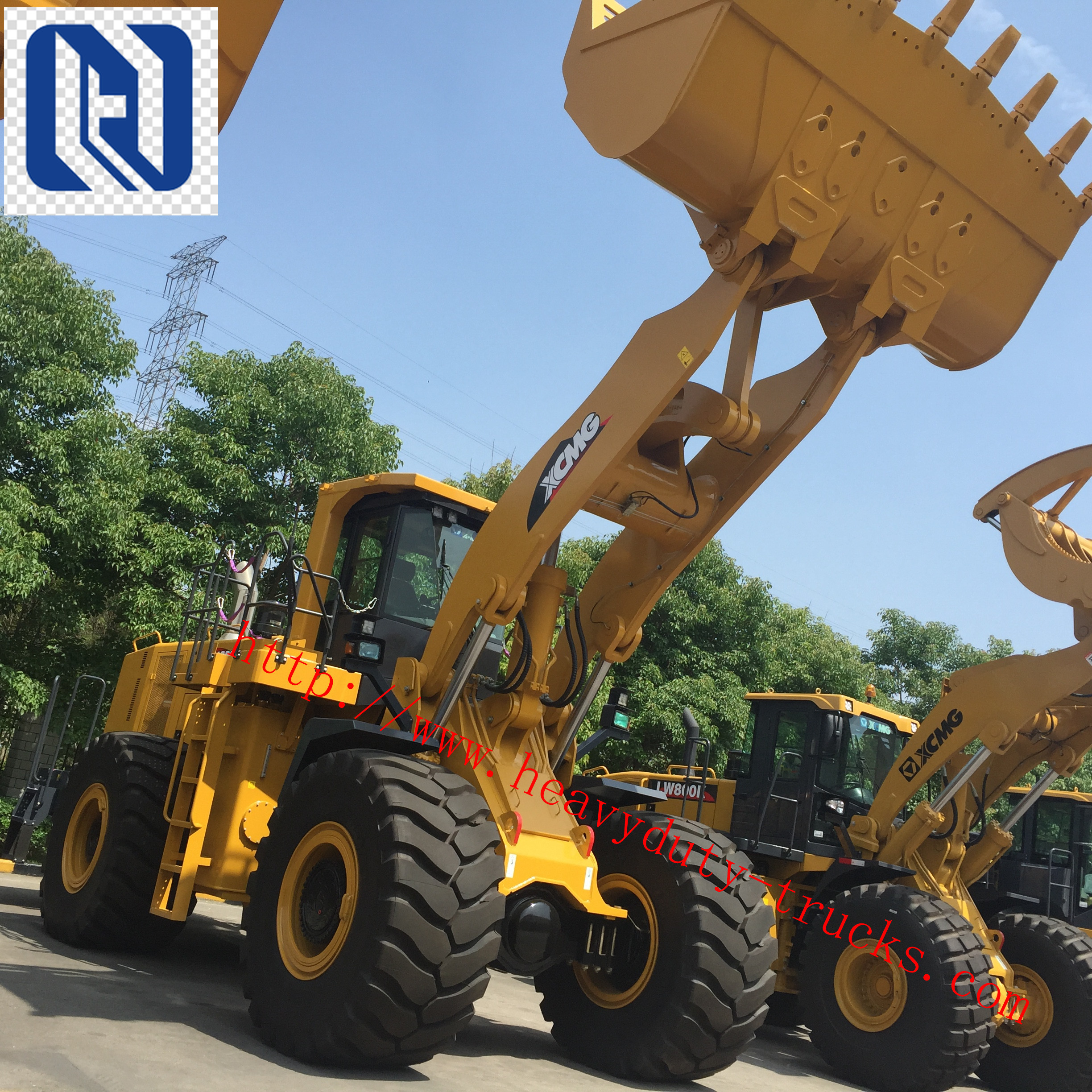 XCMG LW500D Compact Wheel Loader With Horizontal Dynamic Arm Cylinder