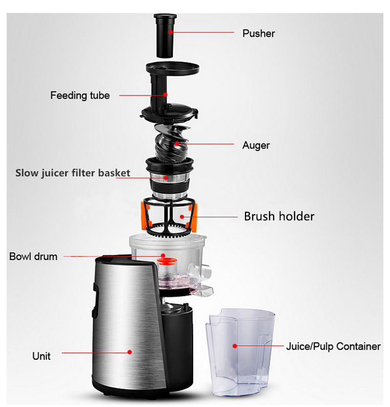 Stainless steel Slow Juice Blender parts juicer machine filter mesh