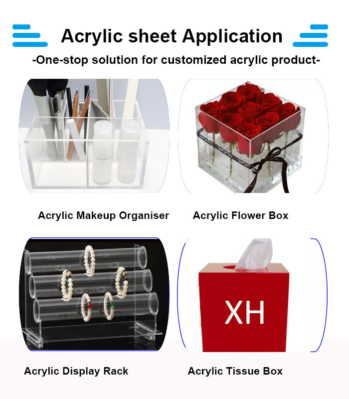 OEM 1mm Plexiglass Extruded Acrylic Sheet Customized Red Color
