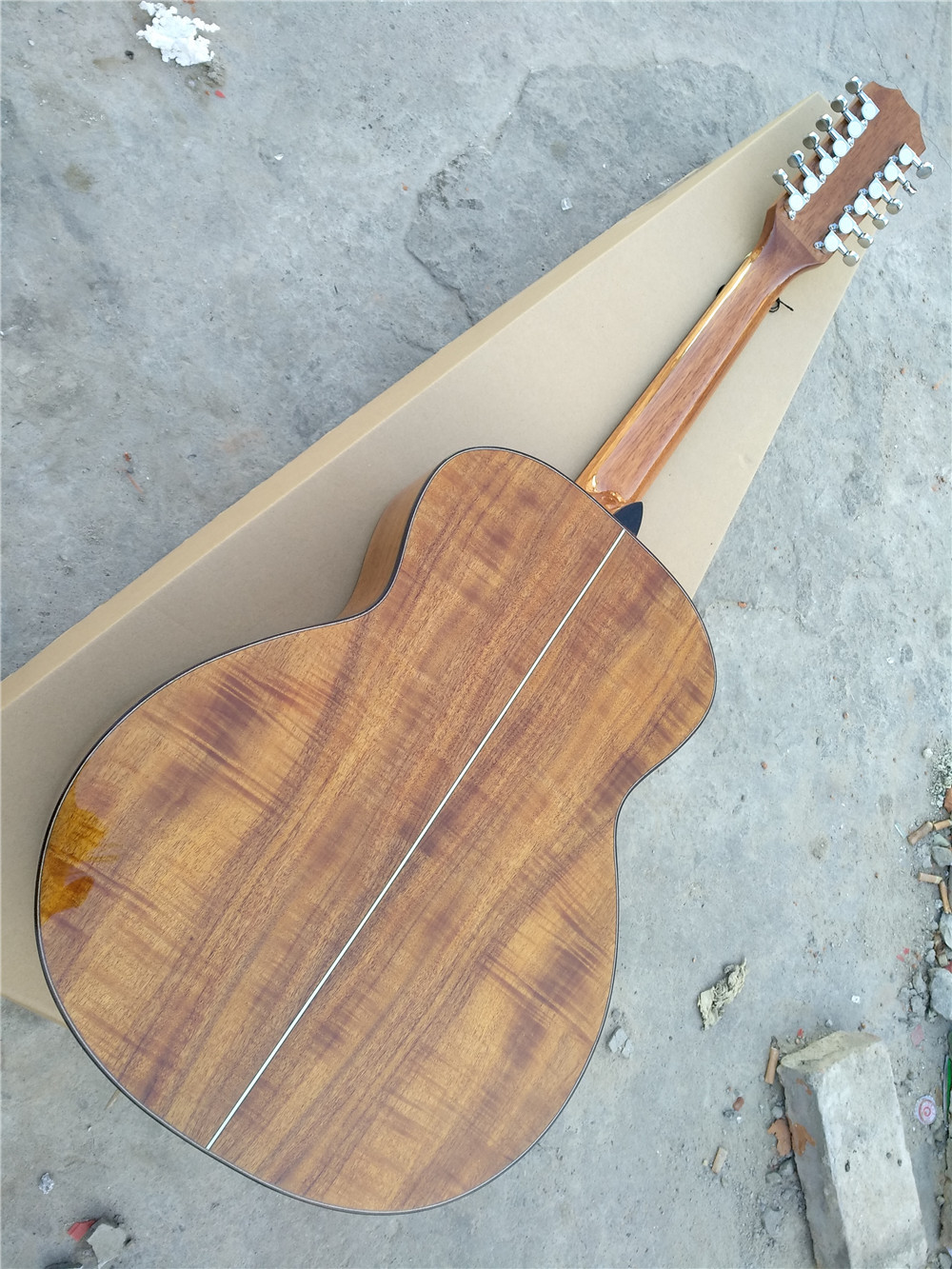 Koa Grand Auditorium jumbo 12 string armrest bevelled cutway presys 301EQ 12 Strings acoustic electric guitar