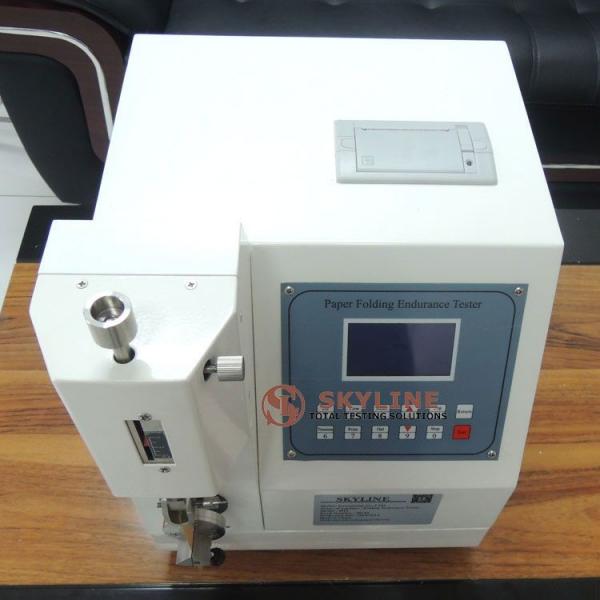 Quality SL - L55 Folding Speed Of (175±10) Times / Min Paper Board Folding And Bursting Strength Testing Machine for sale