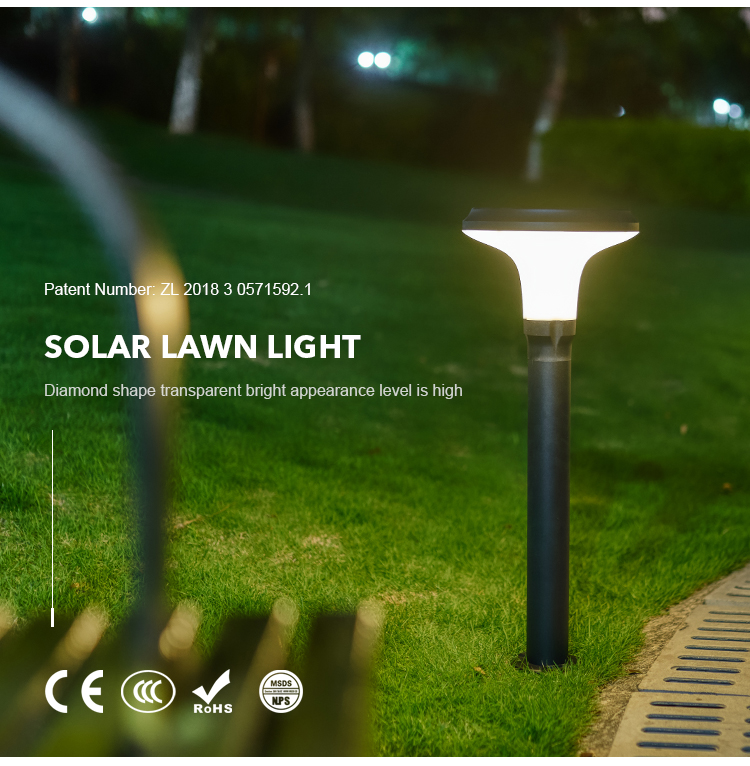 Customize Outdoor LED Solar Pathway Lights Waterproof For Decoration