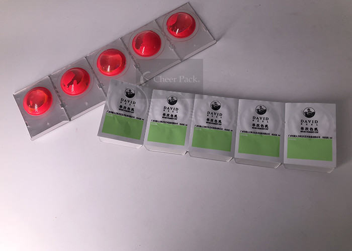 White PP Small Plastic Containers For Colorful Nail Polish Packaging , 45*30 Diameter